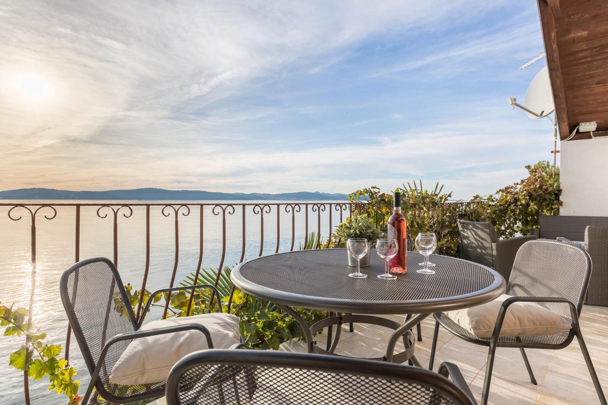 Sunset Family House In Bibinje On The Beach Luaran gambar