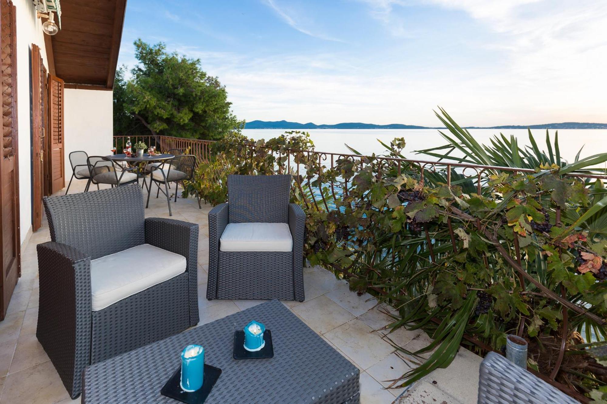 Sunset Family House In Bibinje On The Beach Luaran gambar
