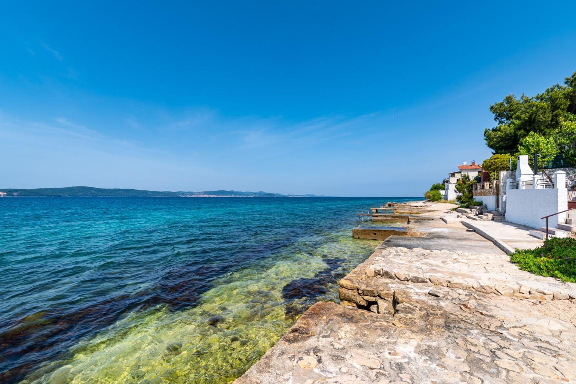 Sunset Family House In Bibinje On The Beach Luaran gambar